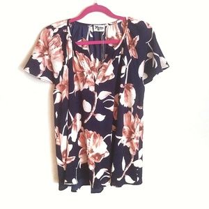 Show Me Your Mumu Avalon Top in Midnight Magnolia